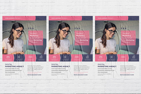 Digital Marketing Agency in Flyer Templates - product preview 2