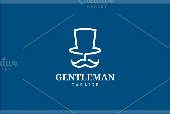 Gentleman Logo in Logo Templates - product preview 1