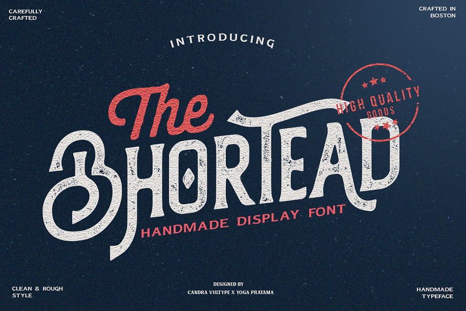 The Bhortead - Vintage Display in Display Fonts - product preview 8