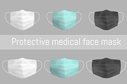 Color medical mask
