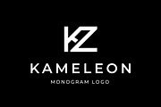 K Z Letter Logo KZ Monogram Consult