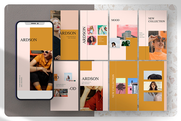 Ardson Instastory & Post Instagram in Instagram Templates - product preview 2