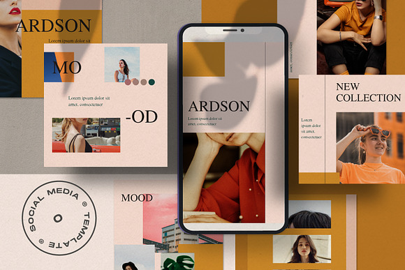 Ardson Instastory & Post Instagram in Instagram Templates - product preview 3