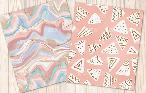 Boho Beach seamless pattern bundle in Patterns - product preview 11