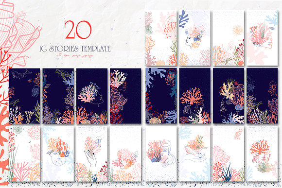 Marine Abstract Collection in Illustrations - product preview 6