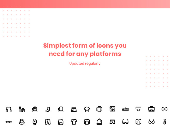 Fashion Icon - Simplest Icon Pack in Icons - product preview 2