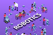 Isometric robotics kids education
