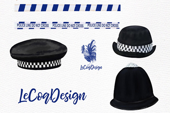 Police clipart UK Policeman clipart in Illustrations - product preview 3