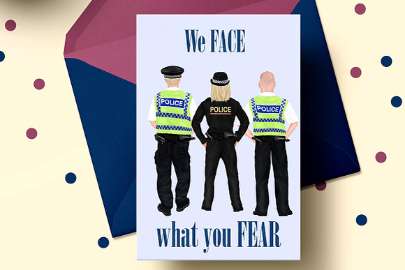 Police clipart UK Policeman clipart in Illustrations - product preview 4