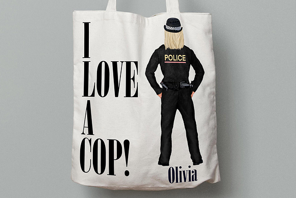 Police clipart UK Policeman clipart in Illustrations - product preview 5