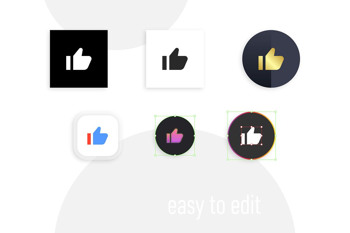 YouTube Icons in Icons - product preview 8