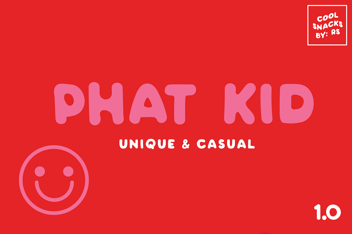 PHAT KID FONT in Fonts - product preview 8