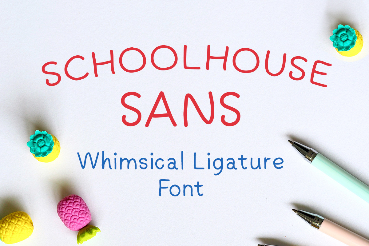 Schoolhouse Sans in Fonts - product preview 8