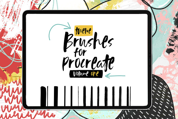 Vol 1 Brushes for Procreate