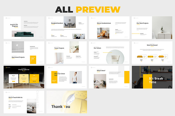 Furniture Powerpoint Presentation in PowerPoint Templates - product preview 5
