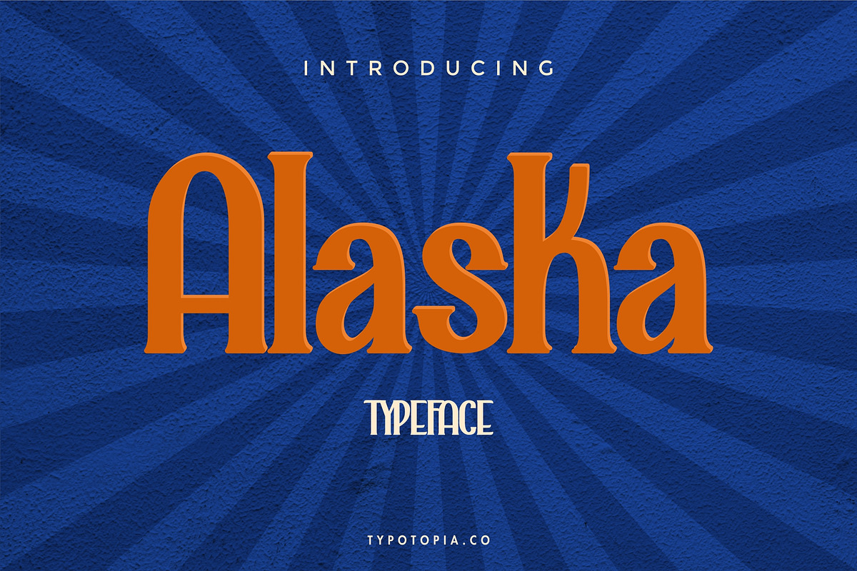 Alaska Typeface in Slab Serif Fonts - product preview 8
