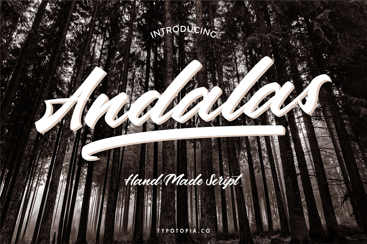 Andalas in Script Fonts - product preview 8