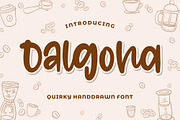 Dalgona - Quirky Font