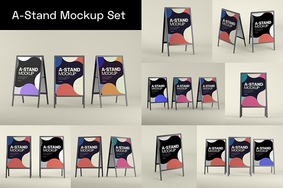Advertising Mockup Bundle in Print Mockups - product preview 5