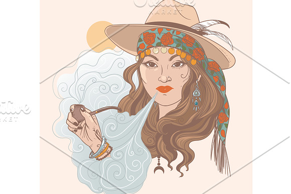 Gypsy soul in Illustrations - product preview 1