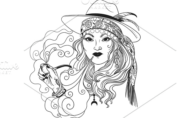Gypsy soul in Illustrations - product preview 2