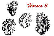 Cartoon horse characters