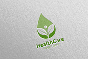 Water Drop Health Care Logo 26