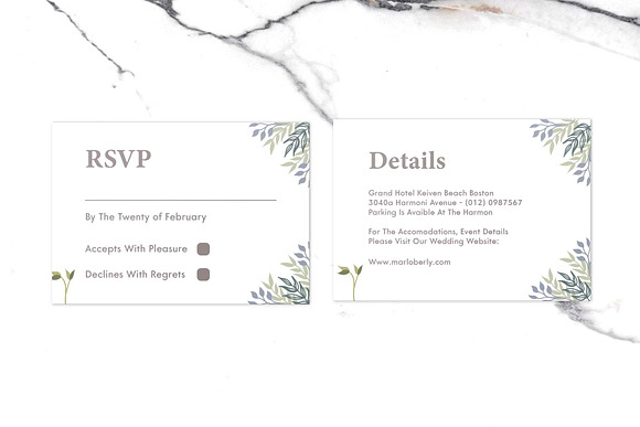 Creative - Wedding Invitation in Wedding Templates - product preview 3
