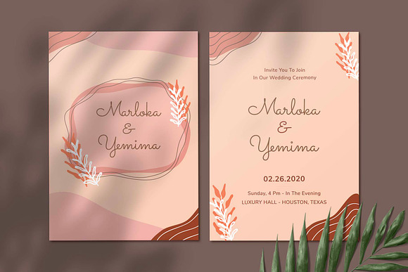 Classy - Wedding Invitation in Wedding Templates - product preview 2