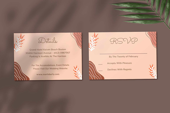 Classy - Wedding Invitation in Wedding Templates - product preview 3