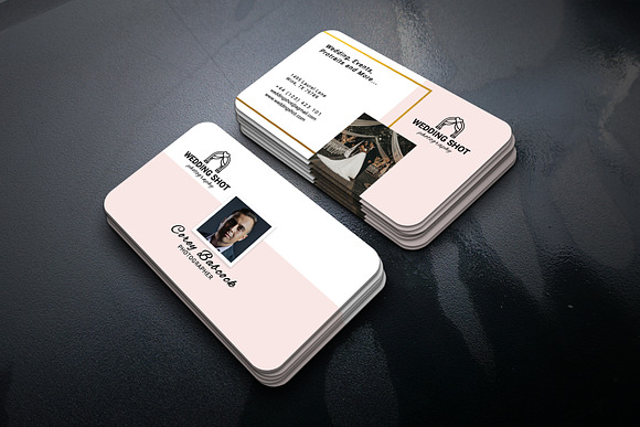 Wedding Photography Business Card in Business Card Templates - product preview 1