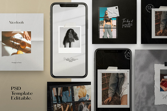 Polaroid Film - Instagram Template in Instagram Templates - product preview 1
