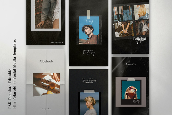 Polaroid Film - Instagram Template in Instagram Templates - product preview 3