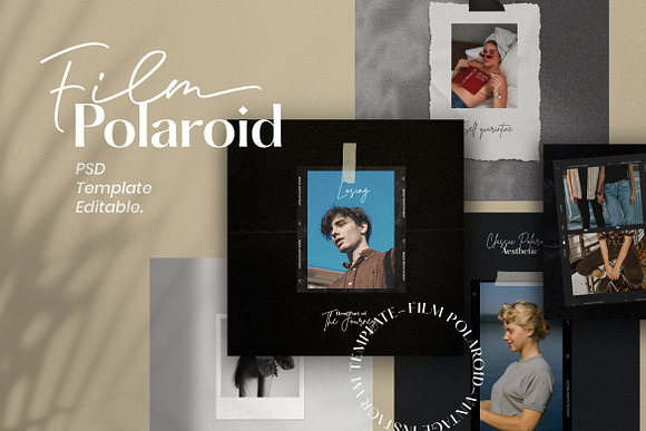 Polaroid Film - Instagram Template in Instagram Templates - product preview 5