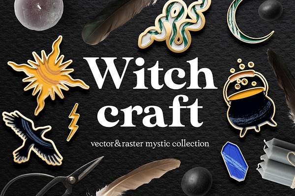 Witchcraft✵vector mystery collection
