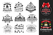 Christmas & New Year Badges & Label