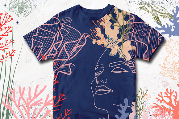 Marine Abstract Collection in Illustrations - product preview 9