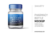 Pharmacy bottle mockup