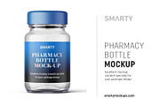 Pharmacy bottle mockup 60ml