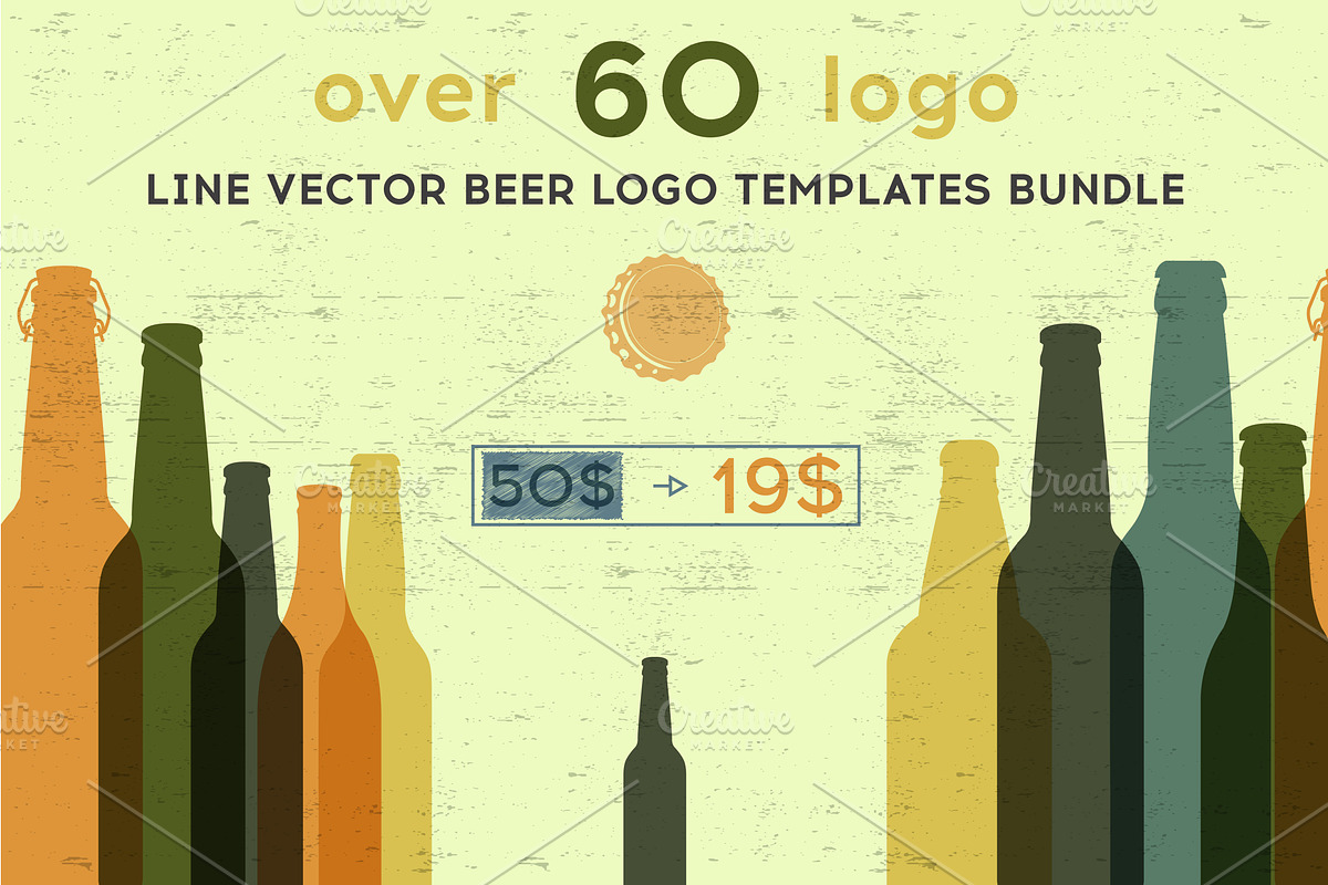 beer logo templates bundle. in Logo Templates - product preview 8