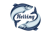 Illustration of herring fish