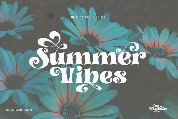 Dorris - Swirly font family in Display Fonts - product preview 12