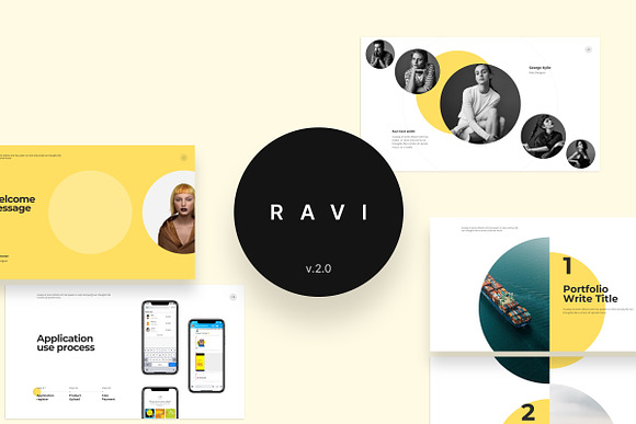 RAVI Presentation Template in PowerPoint Templates - product preview 37