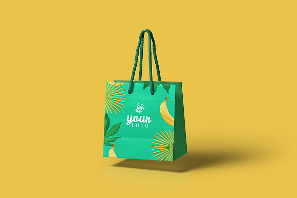 Paper Bag Mockup in Product Mockups - product preview 1