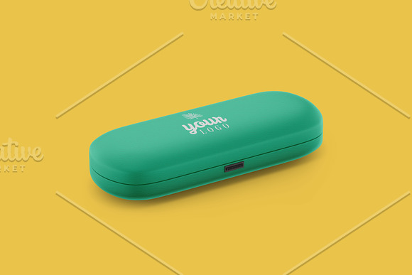 Glasses Case Mockup in Product Mockups - product preview 1