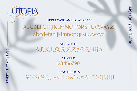 Utopia Skylark - Font Duo in Display Fonts - product preview 14
