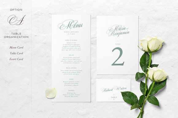 Old England Wedding Suite Collection in Wedding Templates - product preview 1