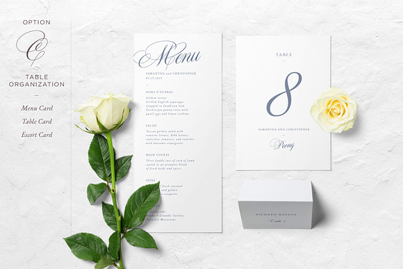 Old England Wedding Suite Collection in Wedding Templates - product preview 9