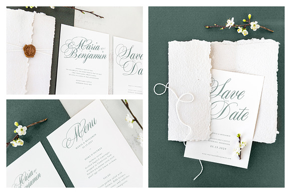 Old England Wedding Suite Collection in Wedding Templates - product preview 21