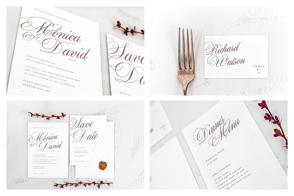 Old England Wedding Suite Collection in Wedding Templates - product preview 24